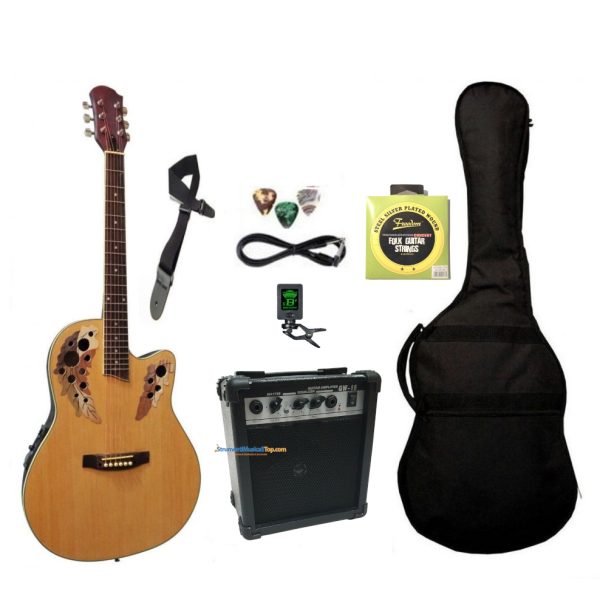 Roundback Natural EQ 3Band con Ampli e Accessori