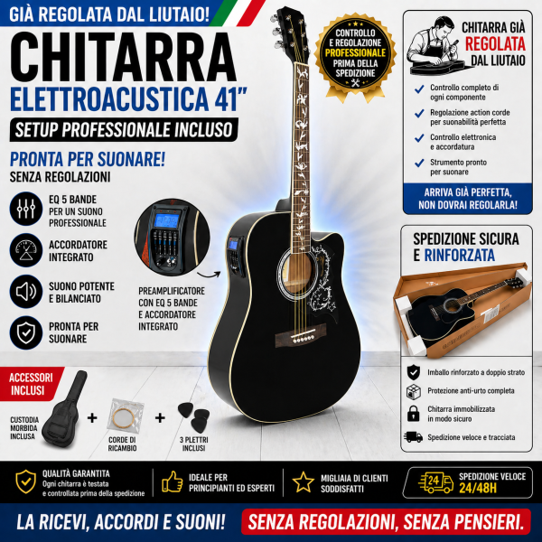 Chitarra Elettroacustica 41”