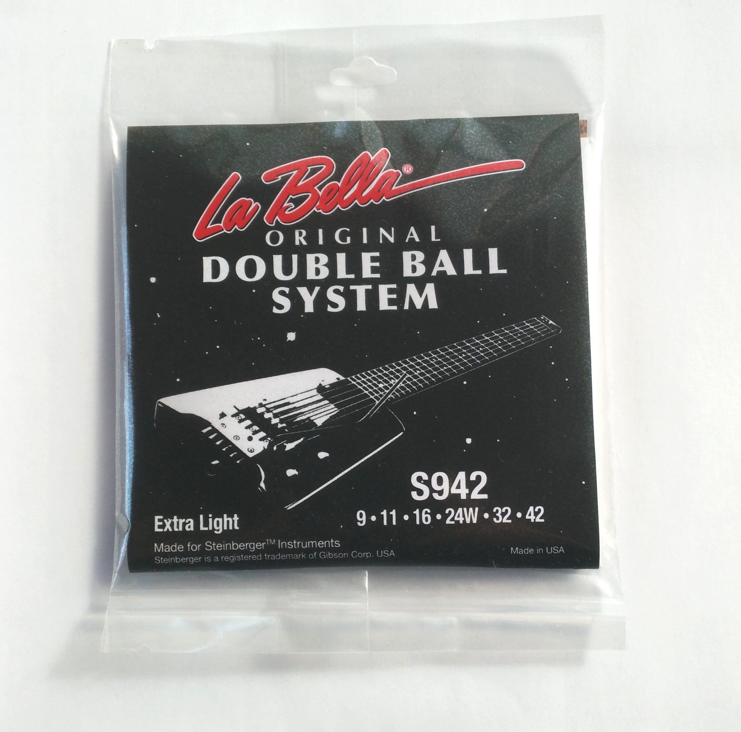 Corde Double Ball per Steinberger LA BELLA 09/042