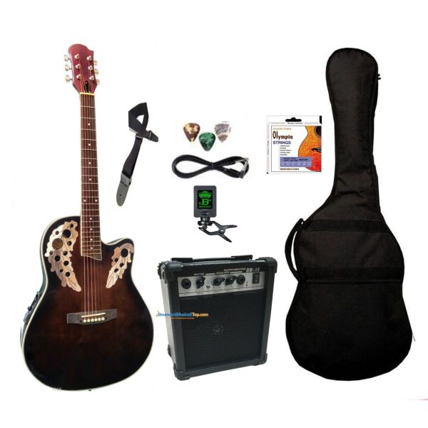 Chitarra Acustica Roundback Tobacco Sunburst