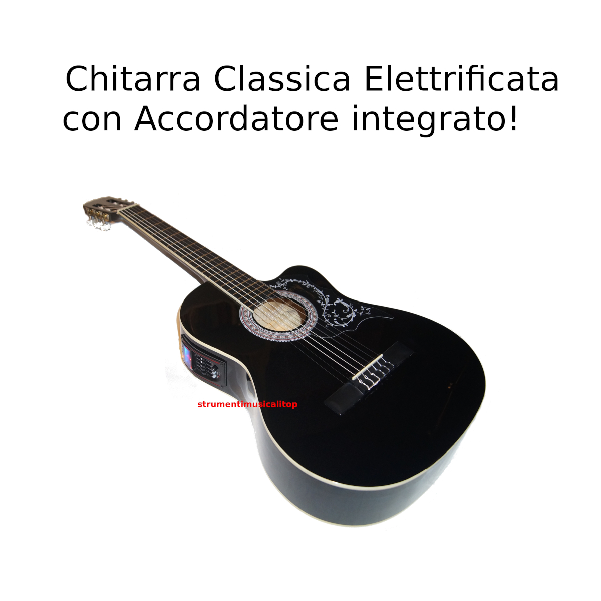 Chitarra Classica Elettrificata