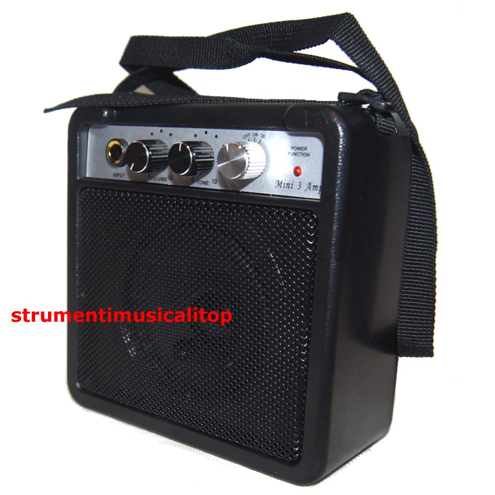 Mini Amplificatore per Chitarra Elettrica/Acustica 3PG