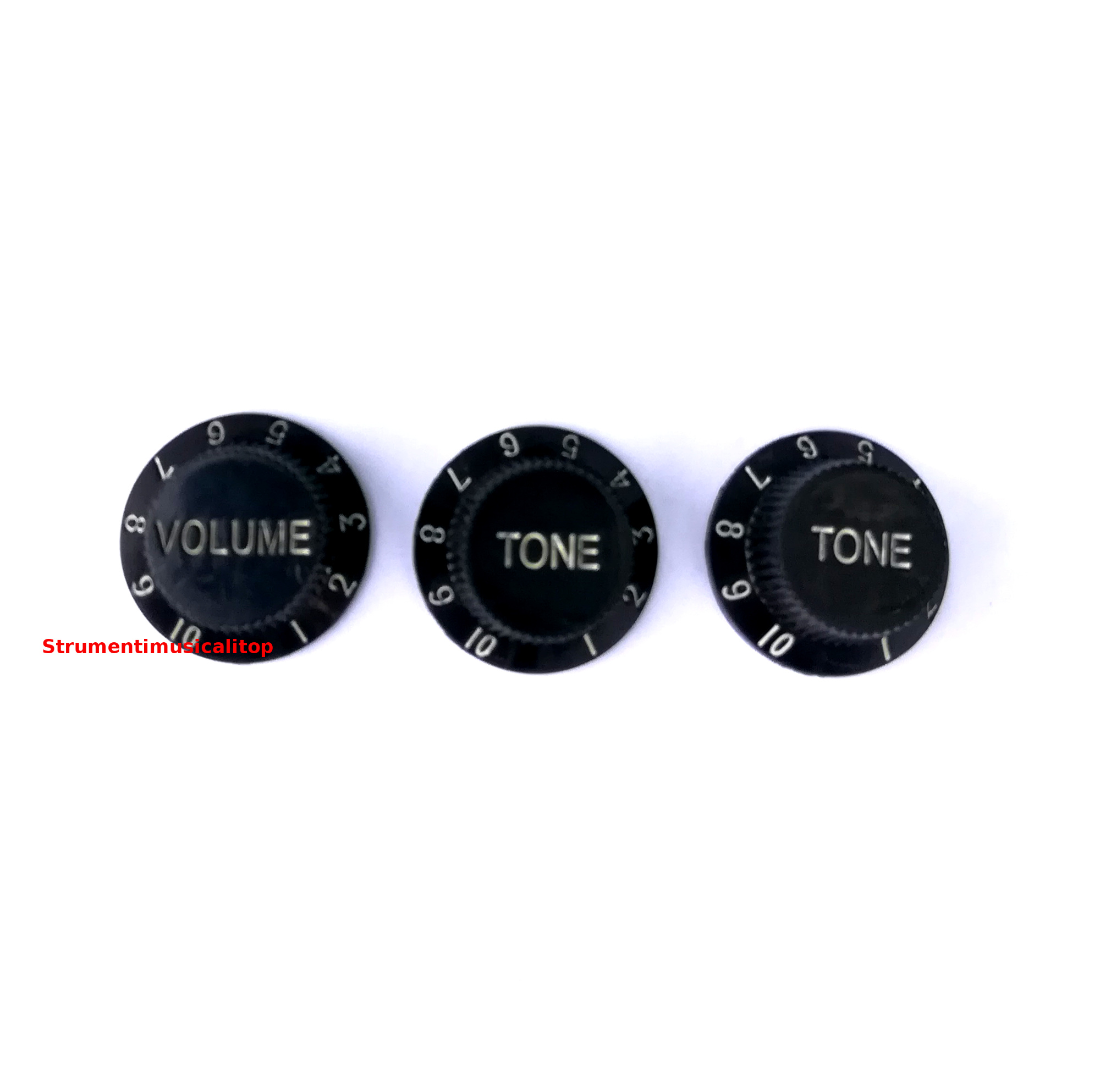 Manopole Knobs per Stratocaster – BK3