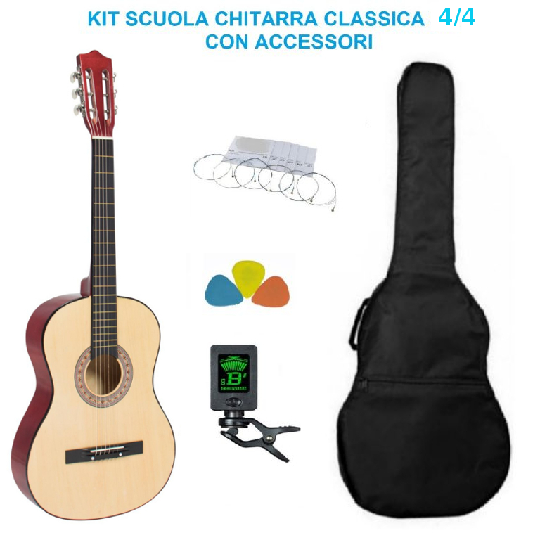 Chitarra Classica 4/4 Kit Scuola