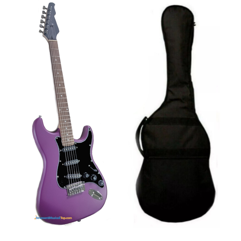 Stratocaster Viola con Custodia