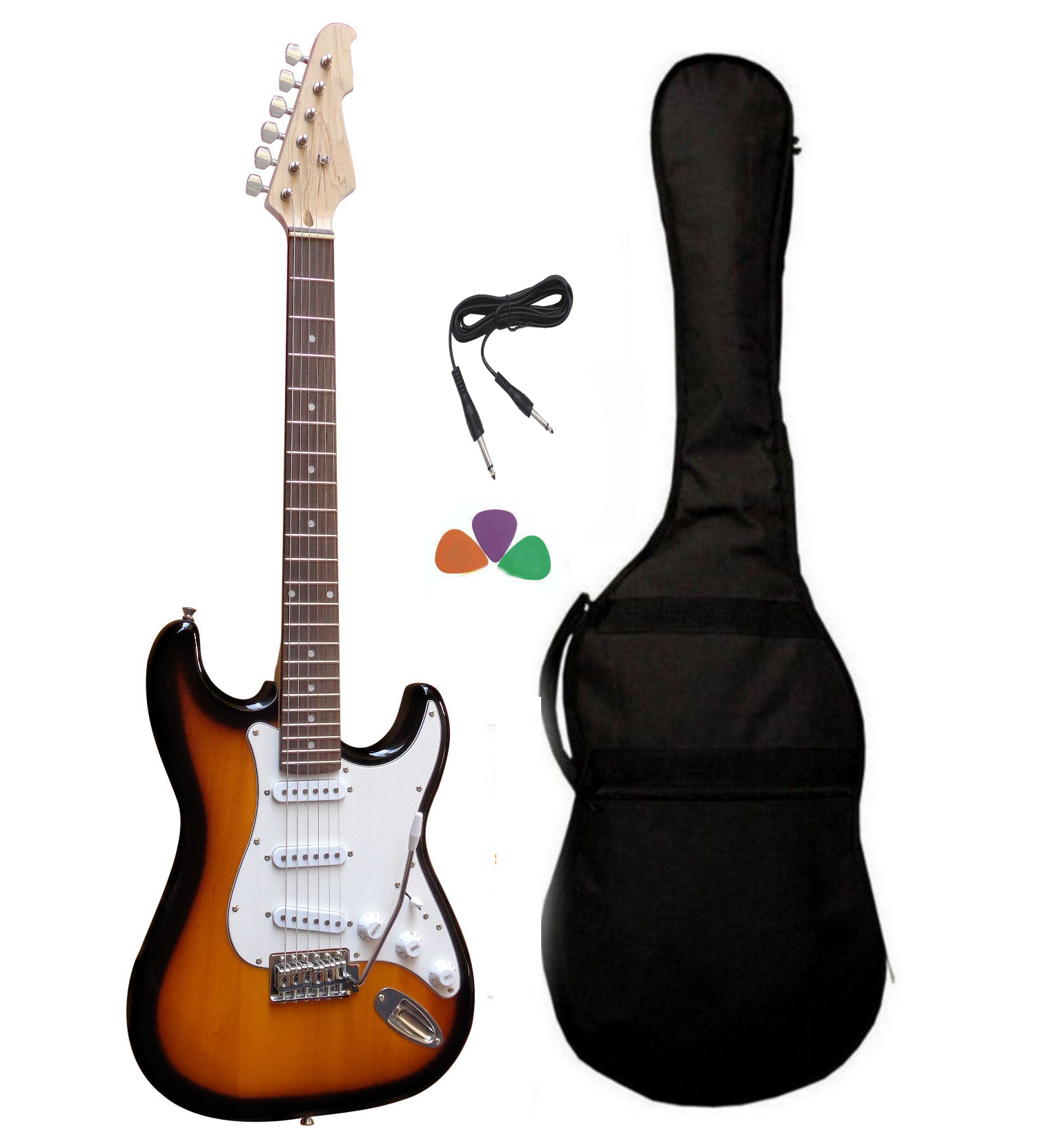 Stratocaster Sunburst, chitarra elettrica