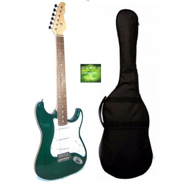 Stratocaster Verde con Custodia