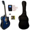 Chitarra Acustica Elettrificata SMT 41″Blueburst 4B+Tuner con Accessori