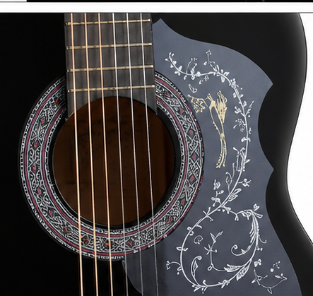 Chitarra Classica Elettrificata 4/4 con Accordatore EQ5 – Ideale per Principianti | SMT