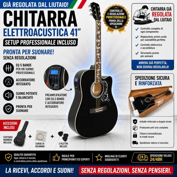 Chitarra Elettroacustica 41”