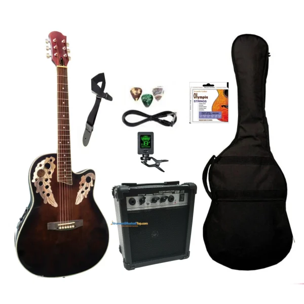 Chitarra Acustica Roundback Tobacco Sunburst