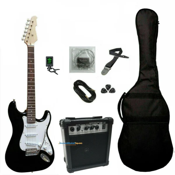 Chitarra Elettrica Stratocaster SMT Black