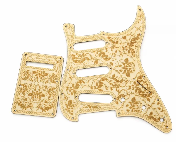 Battipenna per Stratocaster in Legno Decorato